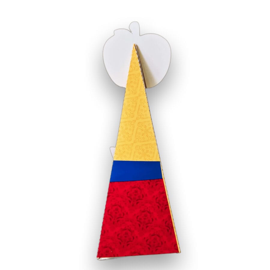Caixa Pirâmide Personalizada - Branca de Neve - Efeito 3D - Image 2