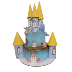 Topo de Bolo Cinderela