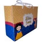 Sacola da Branca de neve Cute Personalizada 4 Pçs