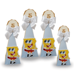 Caixa Pirâmide Bob Esponja Personalizado!