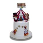 Topo de Bolo Infantil Circo