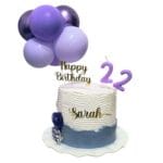 Balloon Cake Aniversário 22 Anos