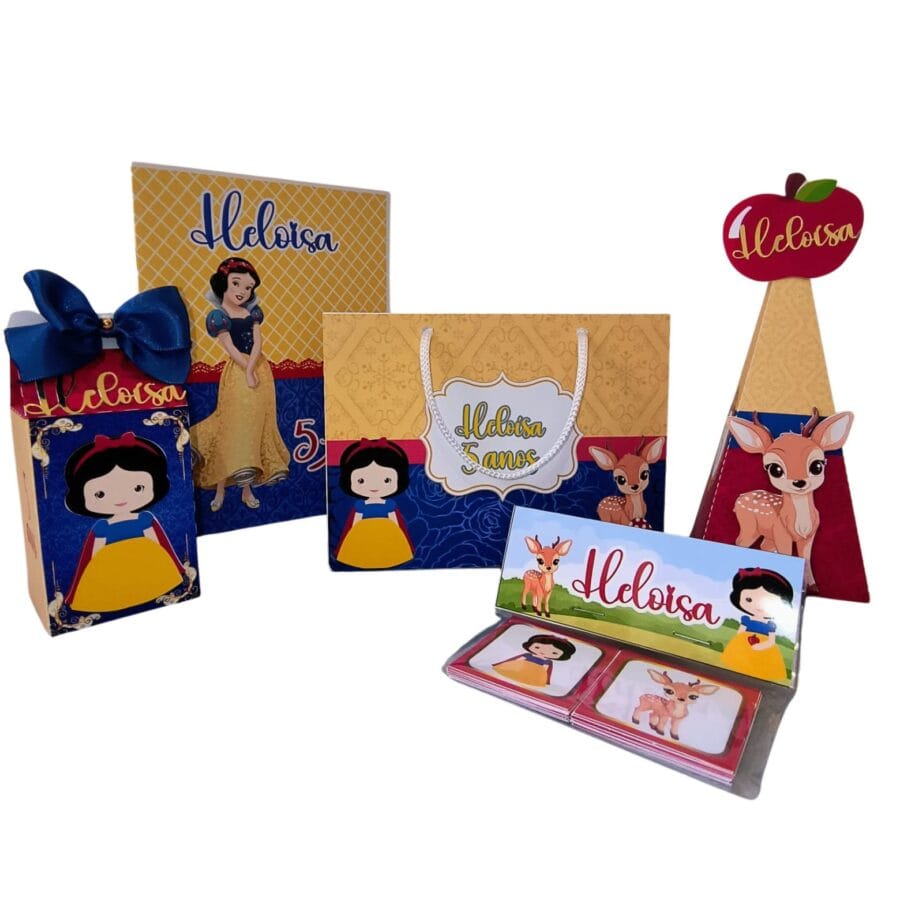 Kit Festa Branca de Neve Personalizado