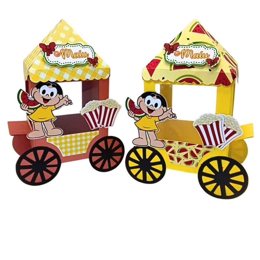 Carrinho de Pipoca/Doce Magali Personalizável!