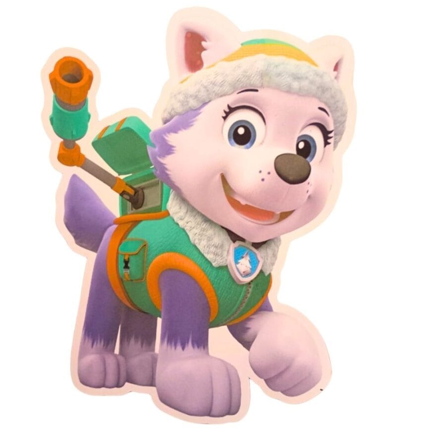 Display de Mesa Patrulha Canina Everest - Decoração Festa Infantil
