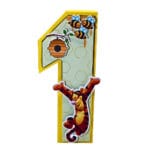 Número 1 Decorativo 3D