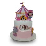 Topo de Bolo Circo Mágico