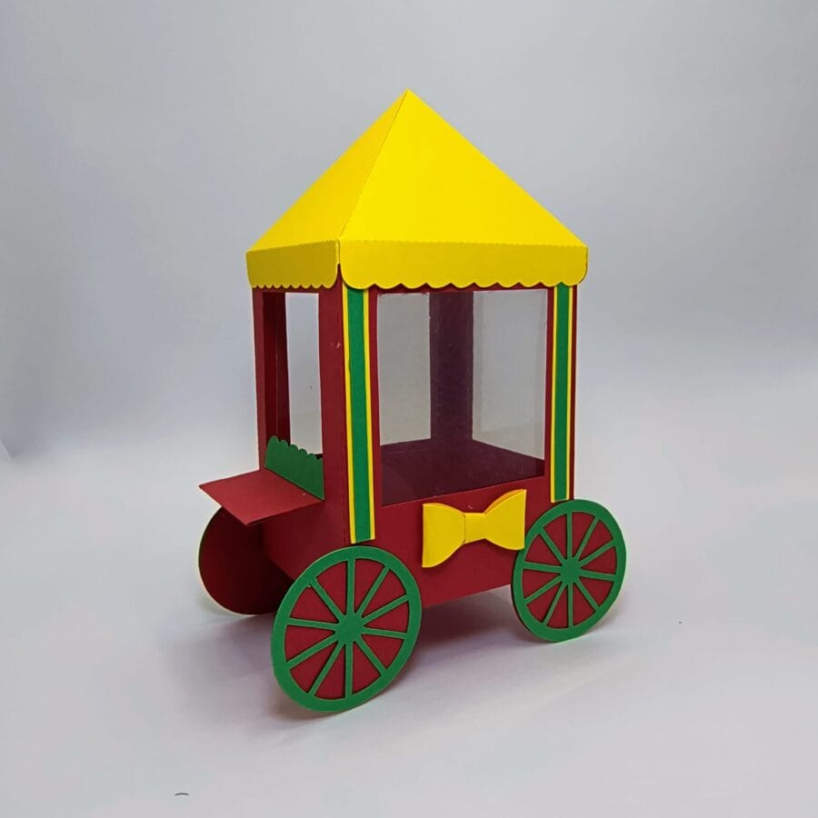 Carrinho de Pipoca/Doce Circo Personalizável!