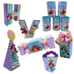 Kit Festa Pequena Sereia