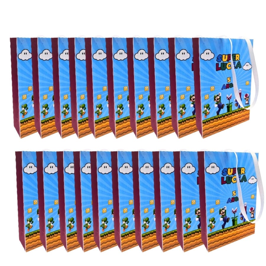 Sacolinha Personalizada Fazemos Qualquer tema 20 pçs