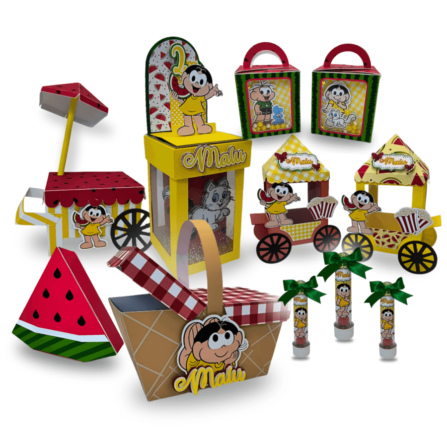 Kit festa Infantil 46 peças Personalizado