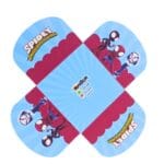Forminha Spidey e Amigos Incríveis - Caixa para Doces Lembrancinha Infantil