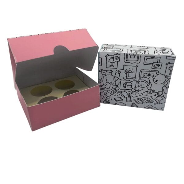 Caixa Bobbie Goods para Colorir - Lembrancinha Aniversário Infantil