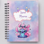 Agendas Escolares - Volta às Aulas 2026 Personalizada Stitch