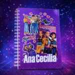 Agenda Escolar Personalizada K-Pop Guerreiras com Nome – Volta às Aulas 2026