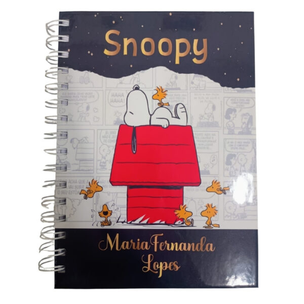Agenda Personalizada Snoopy