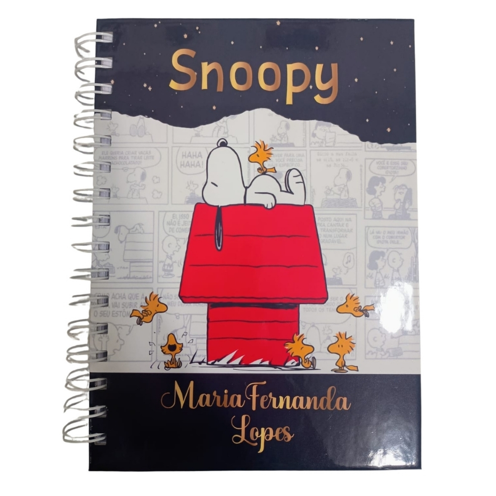 Agenda Personalizada Snoopy