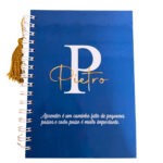 Caderno Agenda Personalizada com Nome e Avatar – Exclusiva – Volta às Aulas