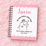 DIA DAS MÃES: Agenda Personalizada com Nome | Presente Criativo e Delicado para Mãe