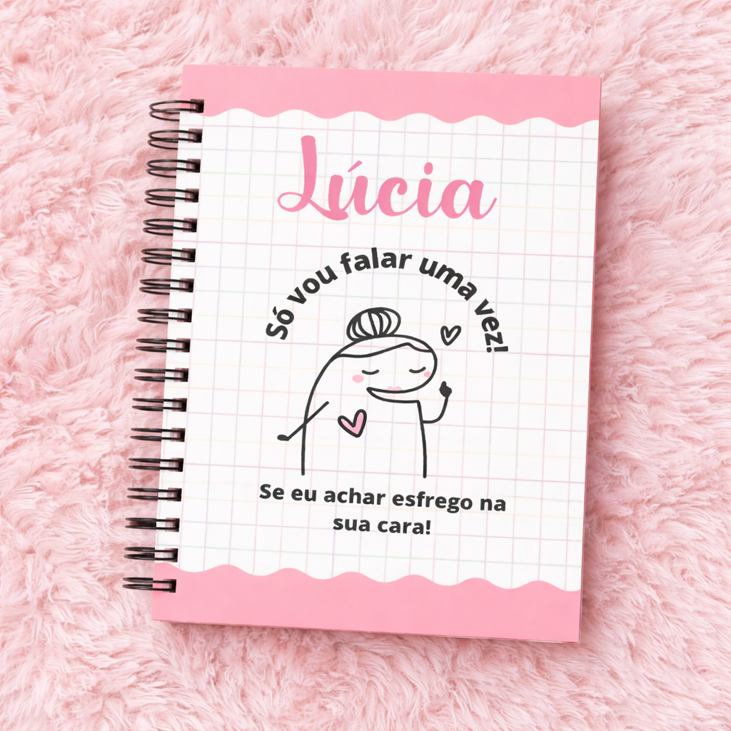 DIA DAS MÃES: Agenda Personalizada com Nome | Presente Criativo e Delicado para Mãe