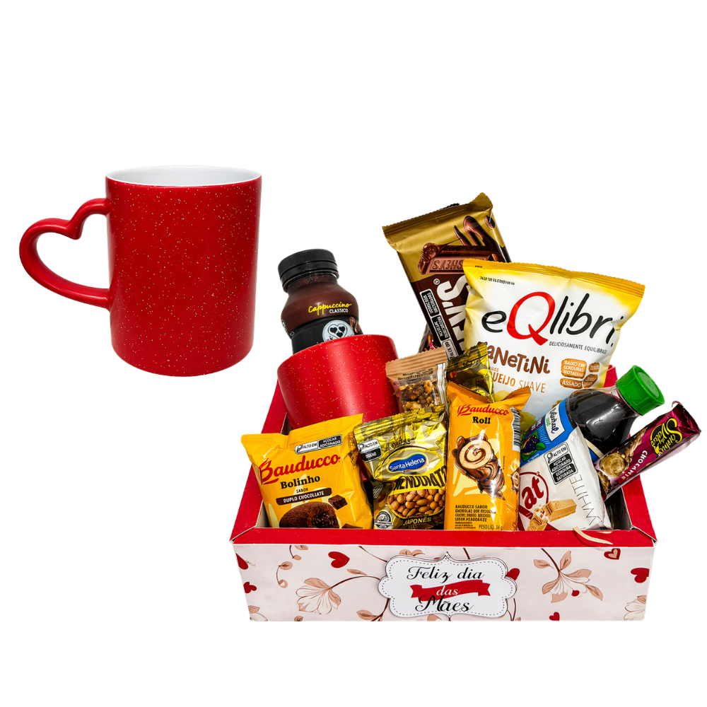 Cesta de Café da Manhã com Caneca Inclusa – Presente Especial e Delicioso - Imagem 3
