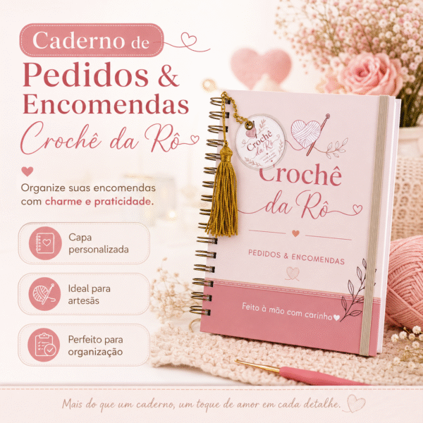 Caderno de Pedidos e Encomendas | Planejamento Personalizado