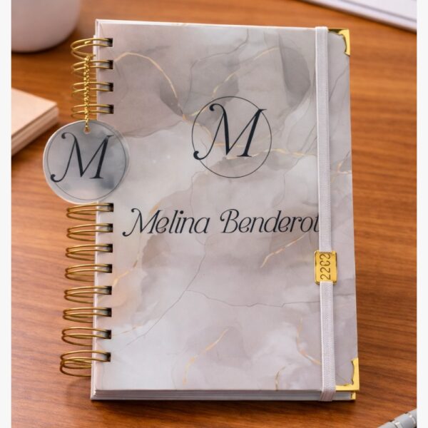 Agenda Personalizada Sofisticada/ Planner Semanal/ Produto Premium