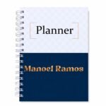 Planner Personalizado Corporativo com Nome | Agenda Profissional Exclusiva