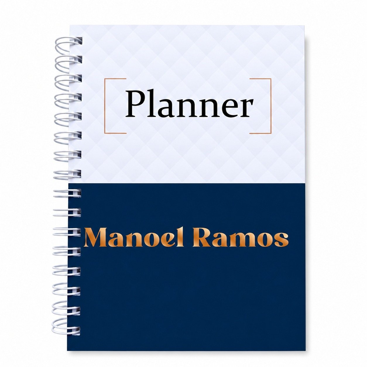 Planner Personalizado Corporativo com Nome | Agenda Profissional Exclusiva