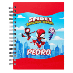 Agenda Escolar Infantil Personalizada com Nome Spidey e Amigos | Capa Dura | Agenda Menino 2027