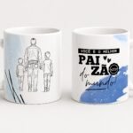 Caneca Dia dos Pais “Você é o Melhor Paizão do Mundo” – Presente Criativo para Pai