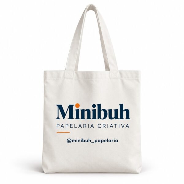Ecobag Personalizada com Logo e Instagram – Sacola Corporativa Reutilizável